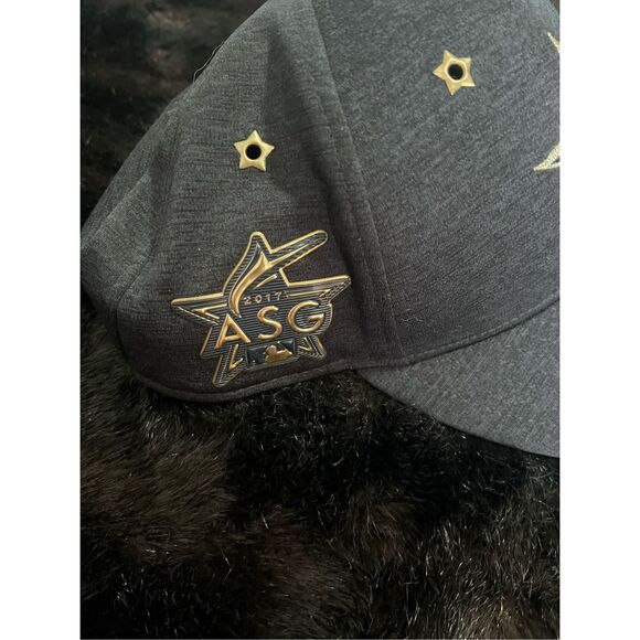 New Era 59FIFTY MLB Houston Astros 2017 All Star Game Fitted Hat - Size 7 5/8 - Picture 3 of 5